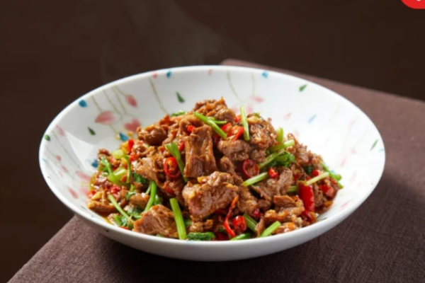 小炒黄牛肉